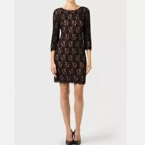 ⭐️Host Pick! ⭐️ Aritzia T. Babaton - Black Lace Mini/Above Knee Dress - 0